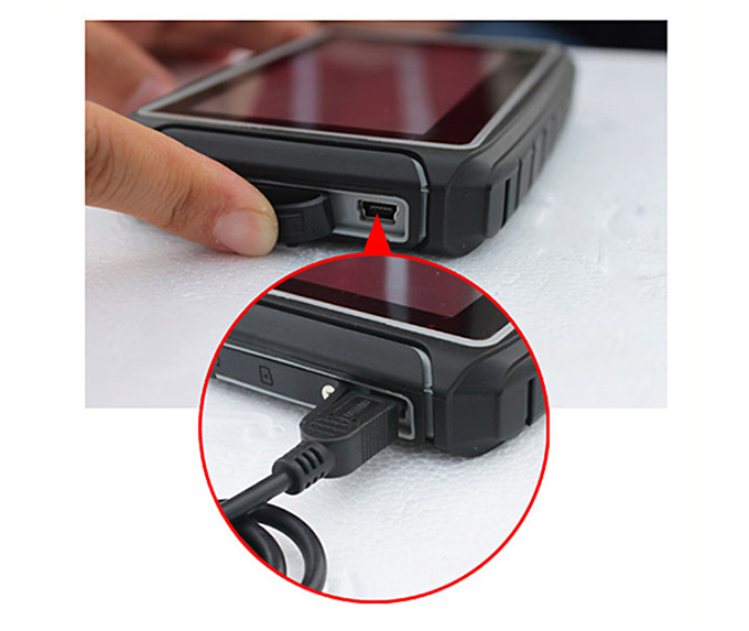 GS-4301 4.3" Touchscreen Waterproof Motorcycle Car GPS Navigation NAV 8GB Bluetooth with Australia Map - Black