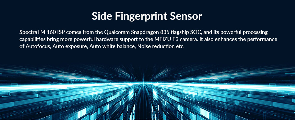 Meizu E3 5.99 Inch Smartphone Snapdragon 636 Octa Core 6GB 128GB 12.0MP+20.0MP Dual Rear Cameras Flyme OS 18:9 Full Screen Touch ID - Gold