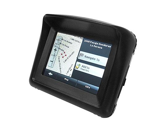 F350 3.5" CE6.0 Waterproof Motorcycle Car GPS Navigator 8G Bluetooth With America Map - Black
