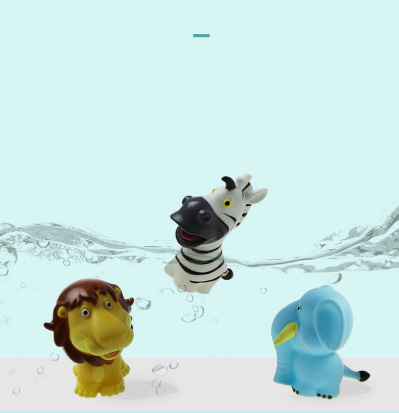 Cikoo Children Forest Animals Soft Bath Toys - 1