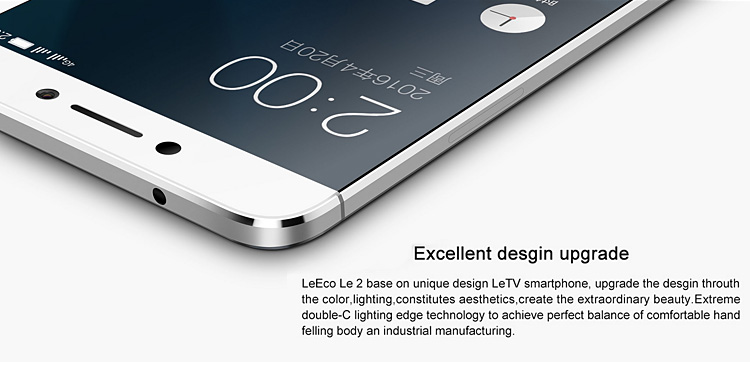 LeTV LeEco Le X526 5.5 Inch 4G LTE FHD Screen Smartphone Qualcomm Snapdragon 652 3GB 32GB 16.0MP Android 6.0 Touch ID - Gold