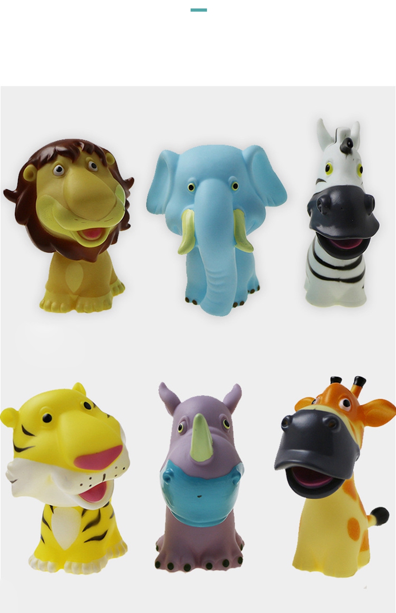 Cikoo Children Forest Animals Soft Bath Toys - 2