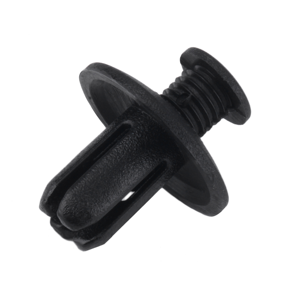 Universal 50x Auto Car Plastic Rivet Fastener Clips Trim Panels Fit 8mm Hole - Black