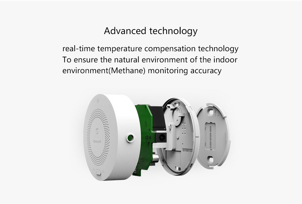Xiaomi Honeywell Gas Alarm Remote Alert Air Exhaust Sensor -White