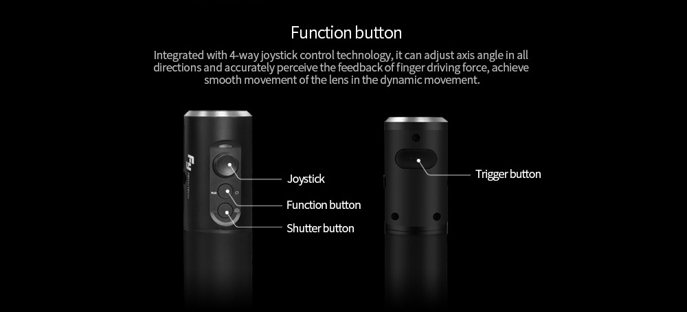 FeiyuTech A1000 3-Axis Brushless Handheld Gimbal for Mirrorless DSLR Camera Action Camera Smartphone - Single Handheld