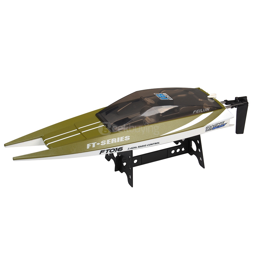 FEILUN FT016 RC Boat 2.4G 4CH High Speed Built-in Water Cooling System - Green