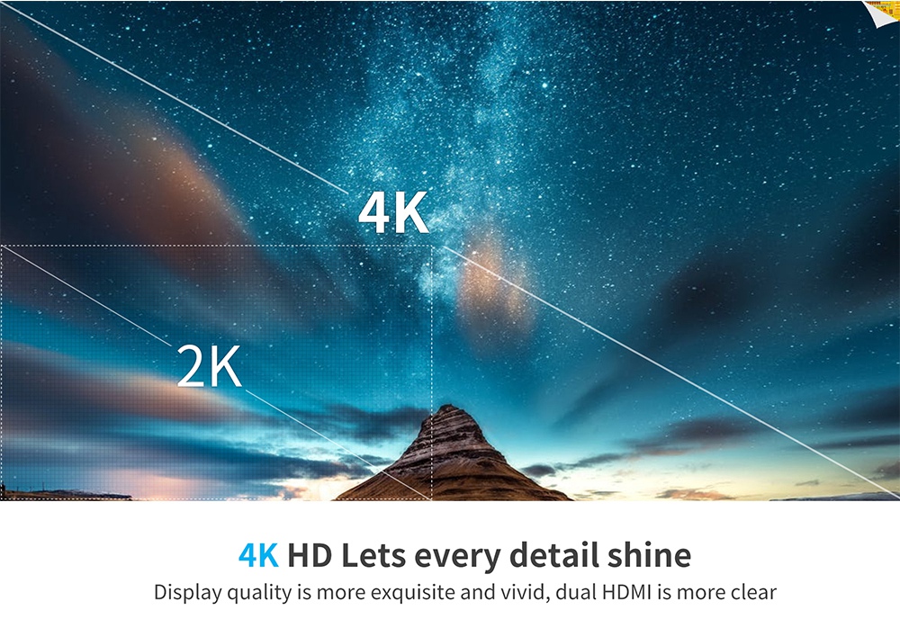 Beelink AP34 Pro Intel N3450 6GB/64GB Window 10 Mini PC Dual Band WIFI Bluetooth Gigabit LAN USB3.0 HDMI