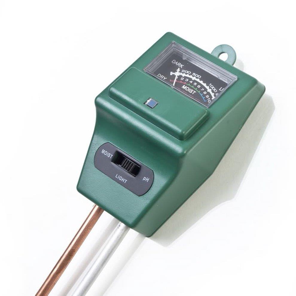 3 in 1 PH Tester Soil Water Moisture Light Test Meter for Garden Plant Flower