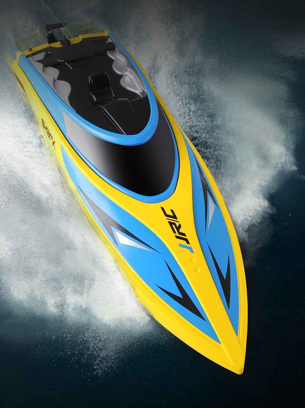 JJRC S1 PENTIUM RC Boat 2.4G Waterproof Protection 180 Degree Flip High Speed Brushed RTR - Red