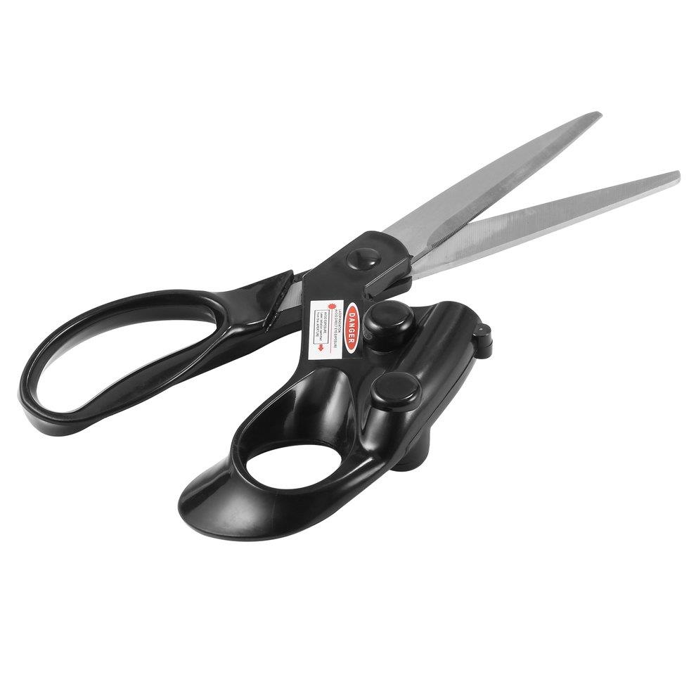 Laser Guided Fabric Scissors Trimmer Sewing Cut Straight Fast Paper Craft