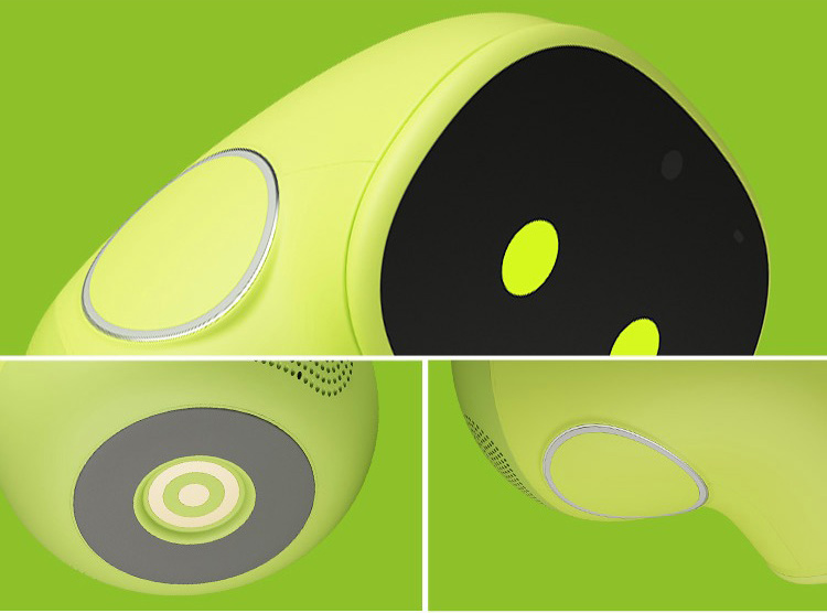 Original Pudding BeanQ Smart Robot Mobile Version Learning English Video Call Early Education Machine - Green