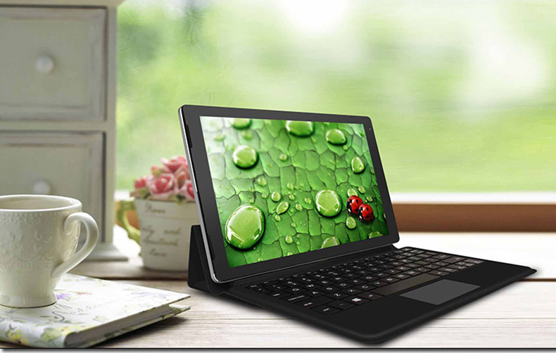 Jumper EZpad 7 Tablet Intel Cherry Trail X5 Z8350 Quad Core (Black+Gray) + Original Magnetic Docking Keyboard Case (Black)