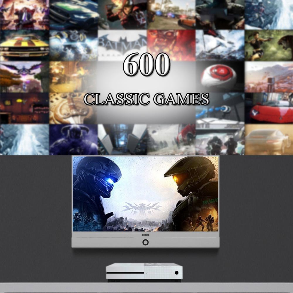Coolbaby RS-89 Family Game Console 600 Classic Games Support CP1 CP2 NeoGeo GBA SFC - White