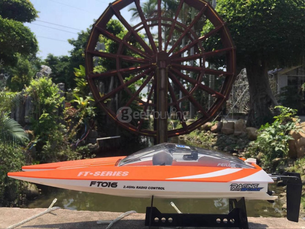 FEILUN FT016 RC Boat 2.4G 4CH High Speed Built-in Water Cooling System - Orange