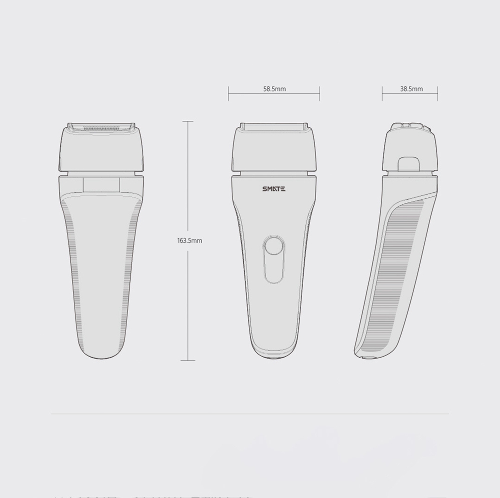 Xiaomi Xumei Four-head Reciprocating Shaver Four Knife Integrated Shaving System
