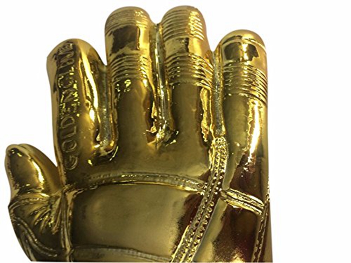 12" Height Soccer Football Resin Goalkeeper Golden Glove Award World Cup Trophy Decoration - Gold