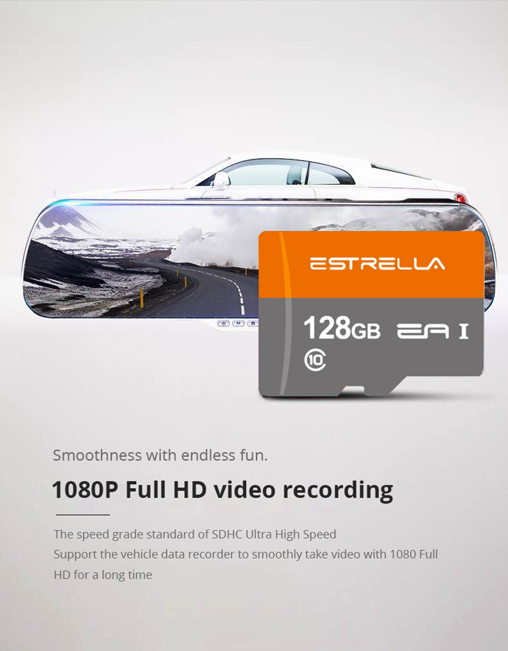 ESTRELLA Class10 SDHC Micro SD External Memory Card TF Card Rooster Year Edition for Phones Tablets - 64GB