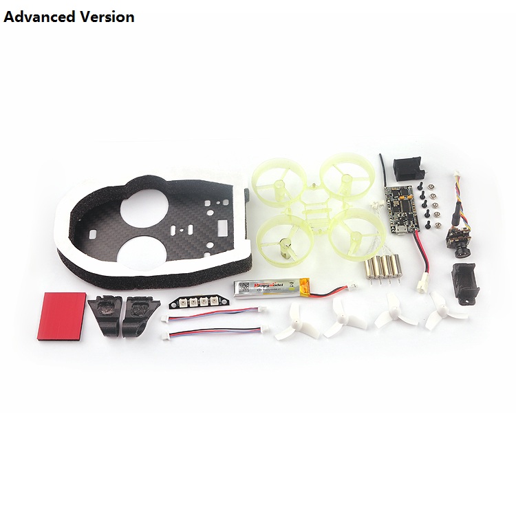 Tiny Whoover TW65 5.8G FPV Racing Hovercraft Drift Car with F3 FC OSD Frsky Receiver - Advanced Version