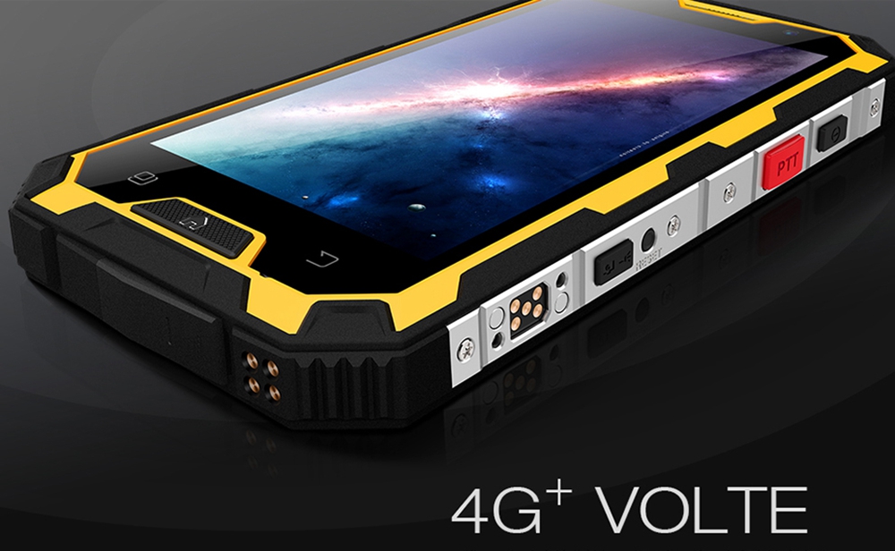 Conquest S8 5.0 Inch IP68 Waterproof 4G Smartphone MTK6755 4GB 64GB 16.0MP Rear Camera Android 6.0 FHD Screen 6000mAh - Black