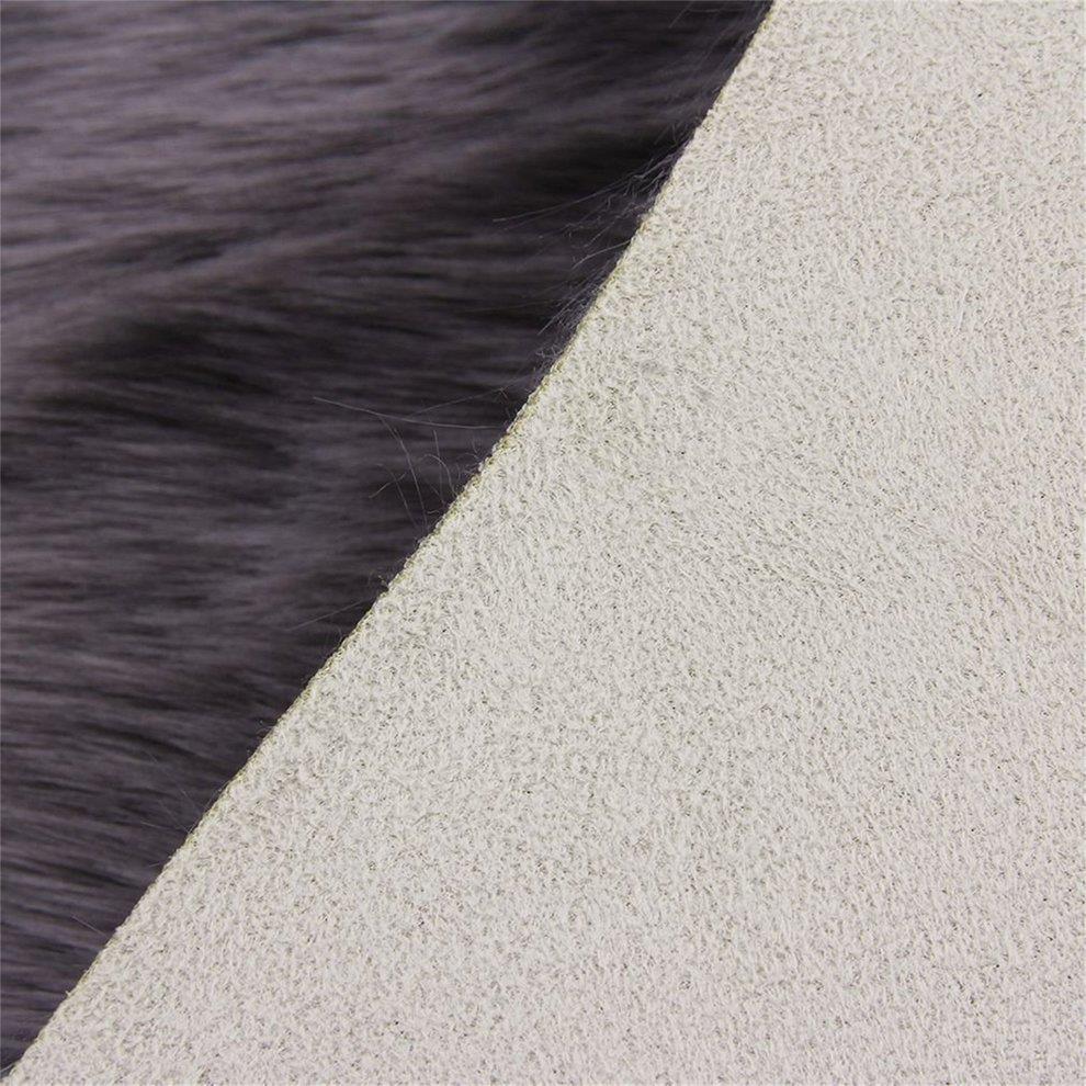 Super Soft Faux Sheepskin Sofa Cover Warm Hairy Carpet Seat Pad Fluffy Rugs