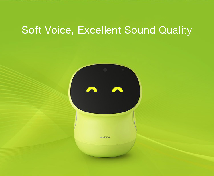 Original Pudding BeanQ Smart Robot Mobile Version Learning English Video Call Early Education Machine - Green
