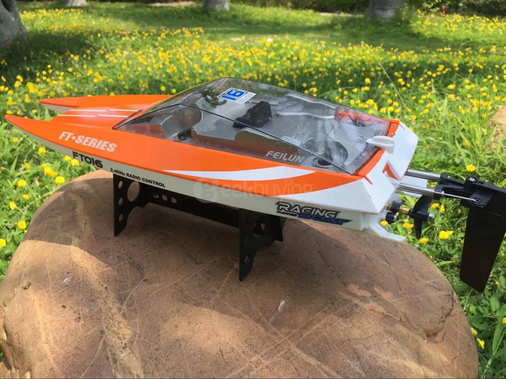 FEILUN FT016 RC Boat 2.4G 4CH High Speed Built-in Water Cooling System - Orange
