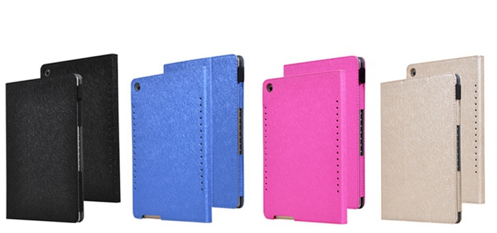 Protective Leather Case With Kickstand Armband Function For Huawei M5 10.8 Inch Tablet PC - Black