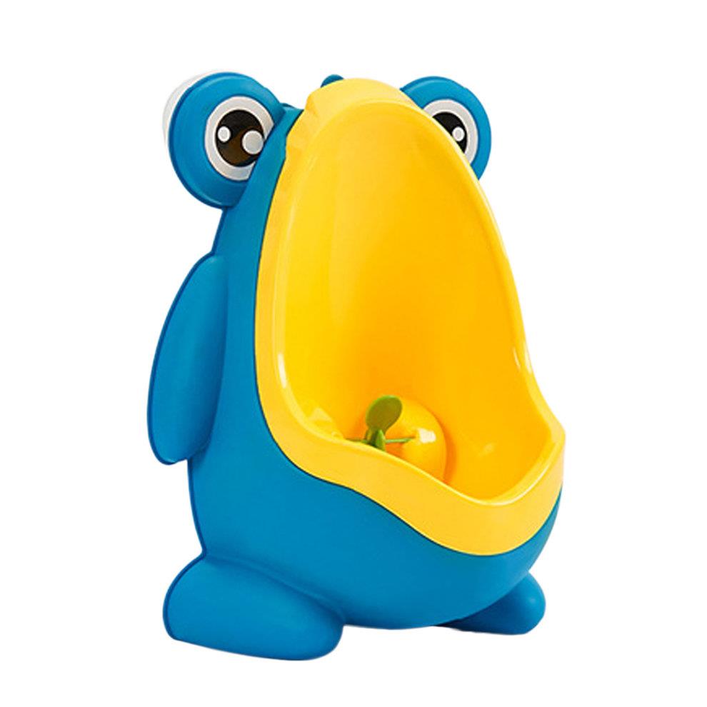Frog Boy Kids Boy Urinal Baby Toilet Training Children Potty Pee Urine Home Bathroom - Blue