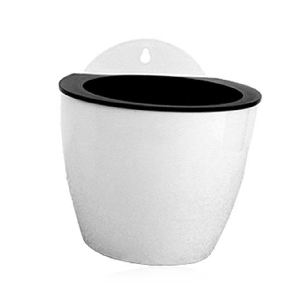 Wall Hanging Flower Pot Round Hydroponics Chlorophytum Potted Flower Pots 190#