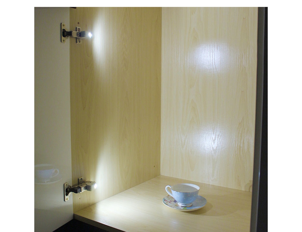 5PCS LED Cabinet Hinge Light Induction Cupboard Closet Wardrobe Night Lamp Home Night Light