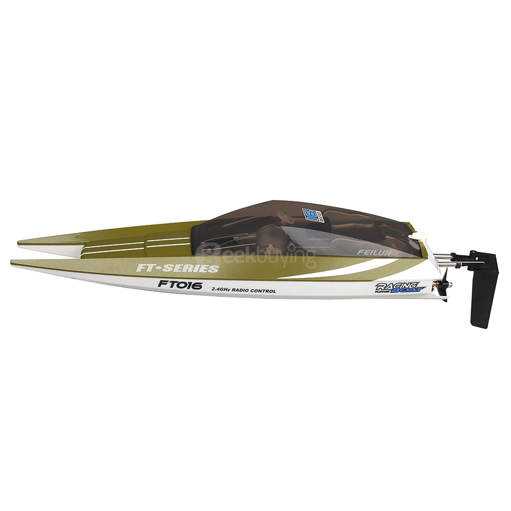 FEILUN FT016 RC Boat 2.4G 4CH High Speed Built-in Water Cooling System - Green