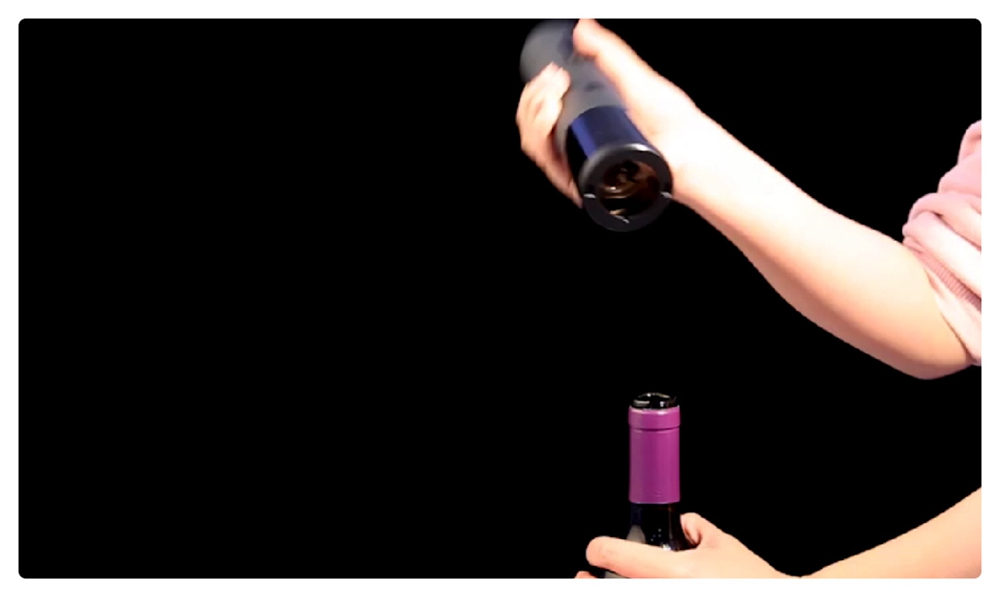 Xiaomi HuoHou Wine Electric Bottle Opener Six Seconds Open Bottle - Black