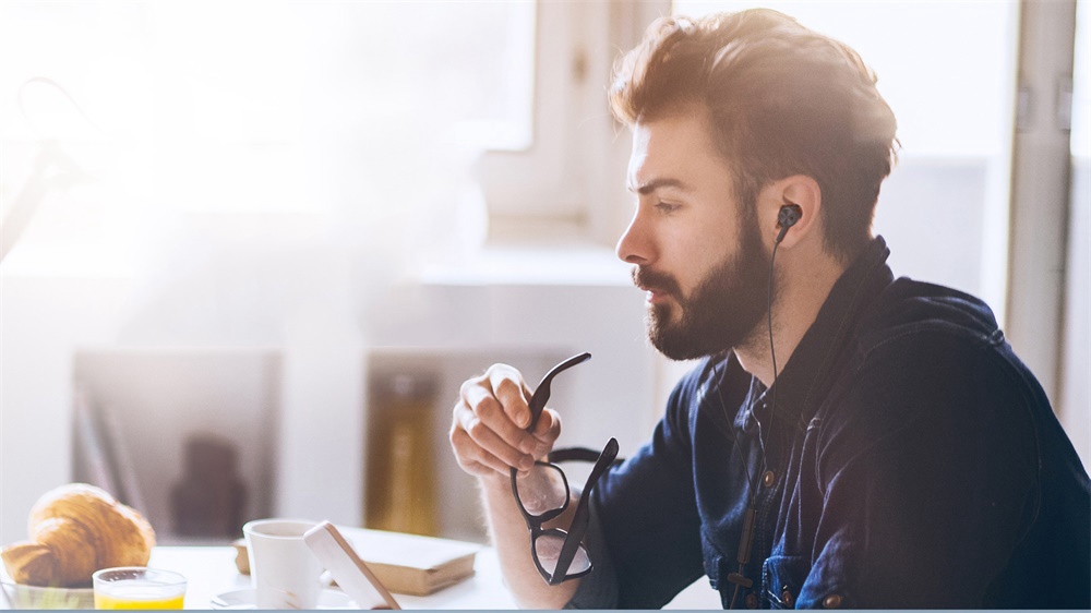 Huawei ANC 3 Earphones 3 Mode Active Noise Cancel Hi-Res Quality Music Type-C Charge-Free Mic Anti-Wind Design