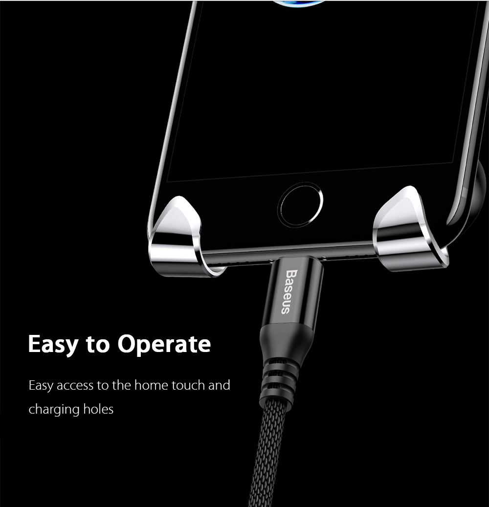 Baseus SUTPX-0S Universal X-shaped Air Vent Mount Car Phone Holder For IPhone7 / 7s / 8 / Xiaomi Cellphones - Gold