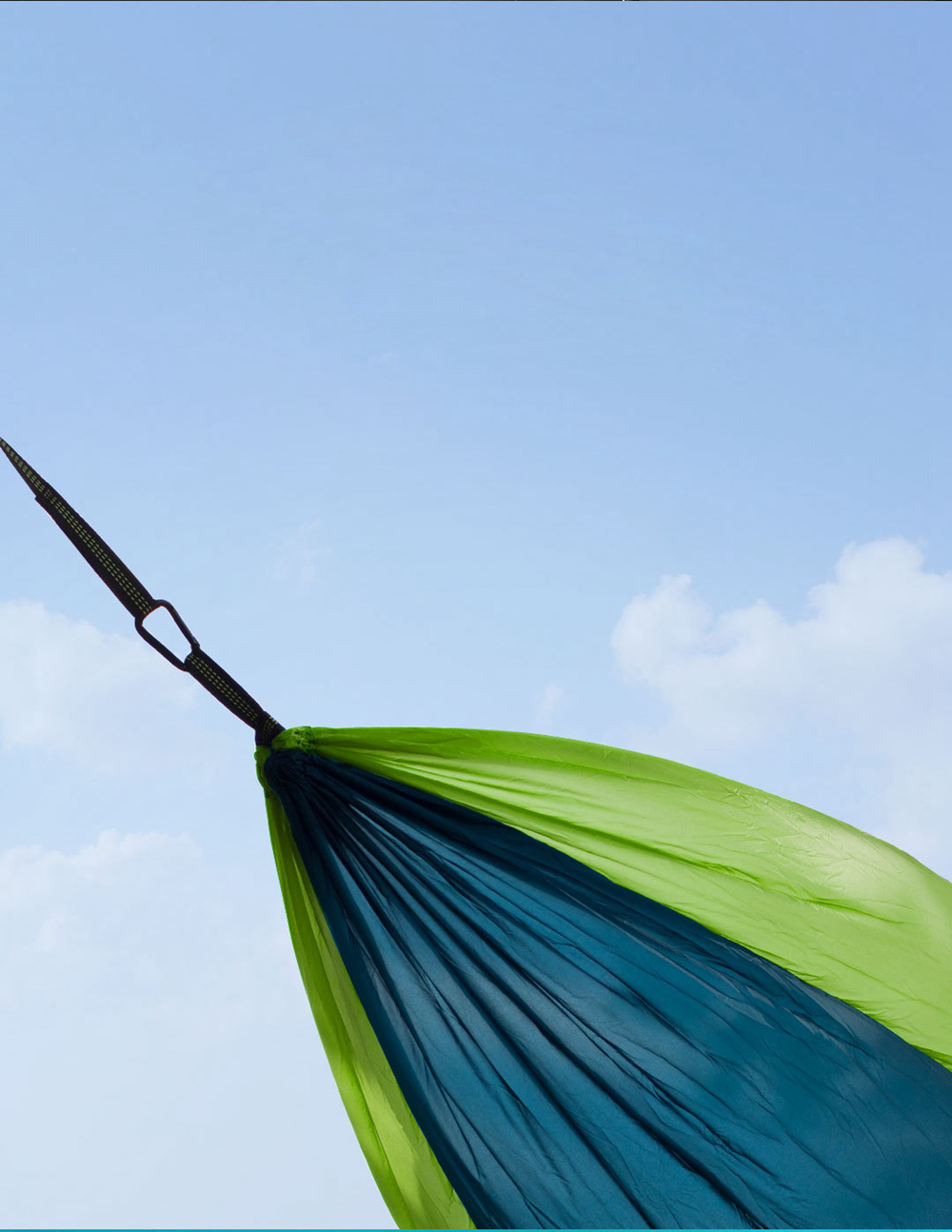 Xiaomi Mijia Zaofeng Outdoor Hammock 300KG Load-Bearing Weight Quickly Build Design Prevent Side Flipping - Light blue