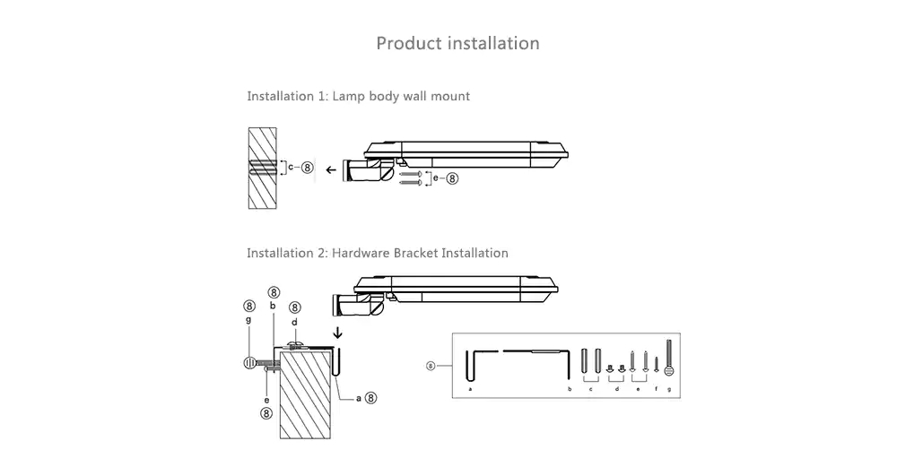 LED Solar light LED Solar Sensor Wall Outdoor Landscape Courtyard Lighting - White