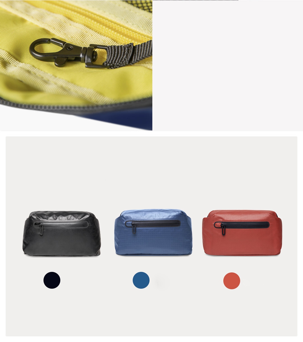 Xiaomi 90 Fun Fashion Functional Pockets Waterproof Two Kinds Of Piggyback Methods With Warning Reflective Strip - Black