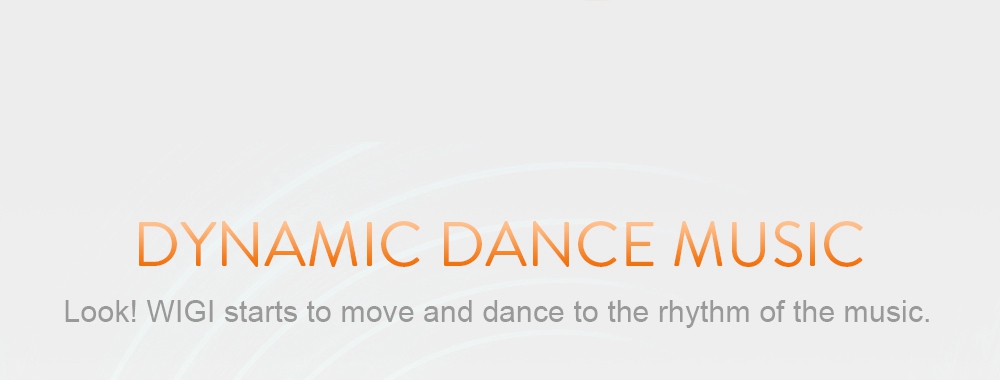 JJRC R6 CADY WIGI RC Robot Path Tracking Intelligent Programming with Light RTR - Blue