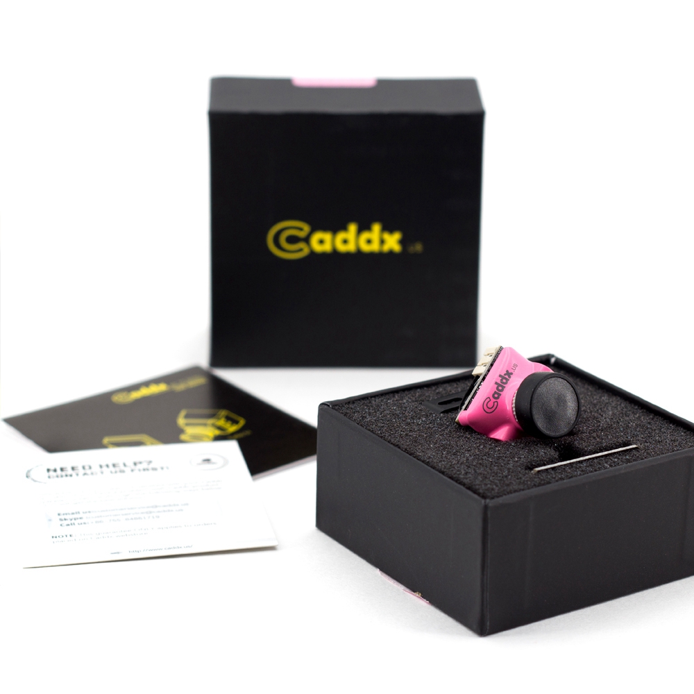 Caddx Turbo Micro SDR2 FPV Camera S-WDR 1200TVL 2.1mm 1/2.8" CMOS Sensor N/P 16:9/4:3 Switchable - Black