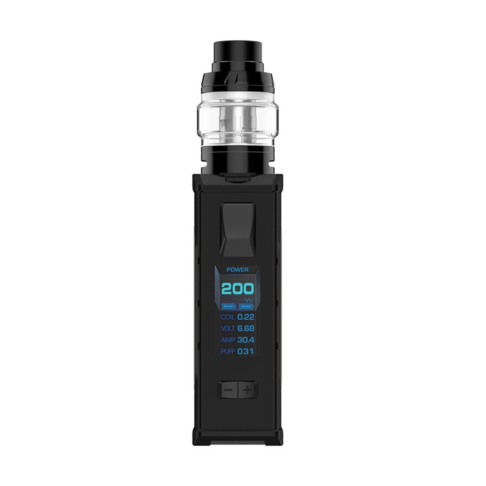 Electronic Cigarette Geekvape Aegis Legend 200W Mod Kit with Aero Mesh Version Tank 5ml -Black+Orange