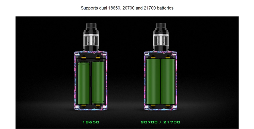 Electronic Cigarette Geekvape Blade 235W Mod Kit with Aero Tank Atomizer - Poppy