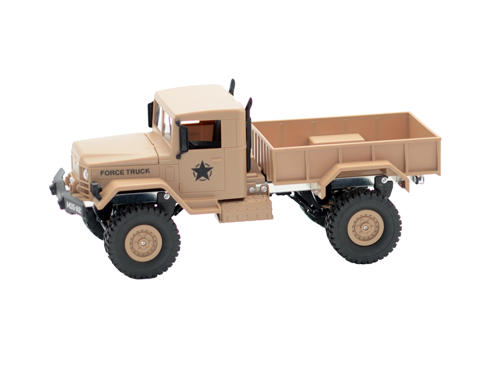 Feiyee FY001B RC Car 2.4G 4CH 4WD 1:16 Brushed Off-road Army Truck Snow Tires RTR - Army Green