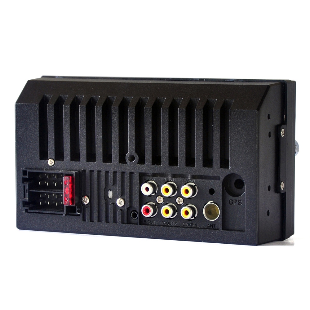 7080B 7 Inch Digital TFT Touch Screen Car Multimedia Player Audio Stereo MP5 Player 1080P Video Format FM function - Black