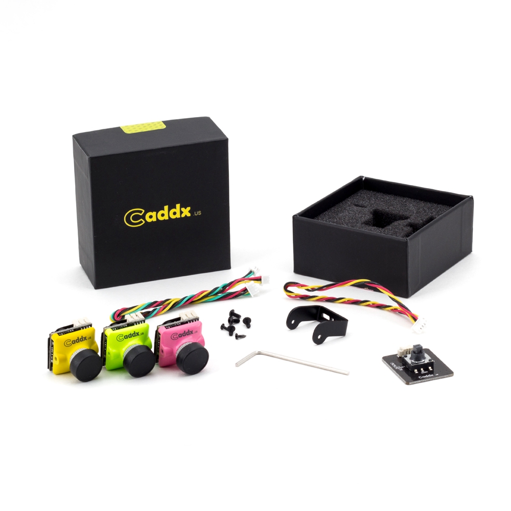 Caddx Turbo Micro SDR2 FPV Camera S-WDR 1200TVL 2.1mm 1/2.8" CMOS Sensor N/P 16:9/4:3 Switchable - Pink