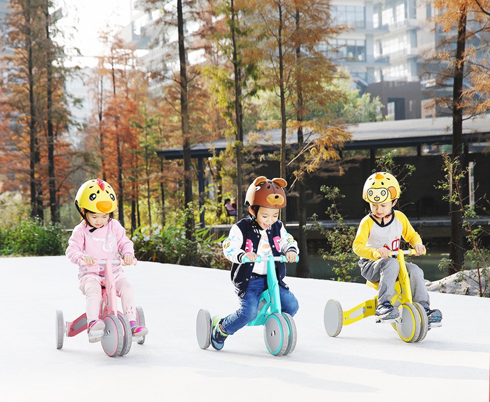 Xiaomi Mijia 700Kids Child Deformable Balance Car Tricycle 2 In 1 Riding And Sliding Dual Mode - Green