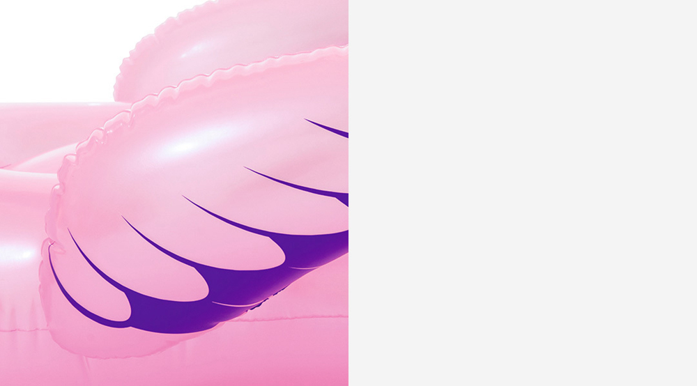 Xiaomi Mijia Bestway Passionate Flamingos Inflatable Ride-ons Summer Beach Water Pool Party Toys Safety Leakproof - Pink