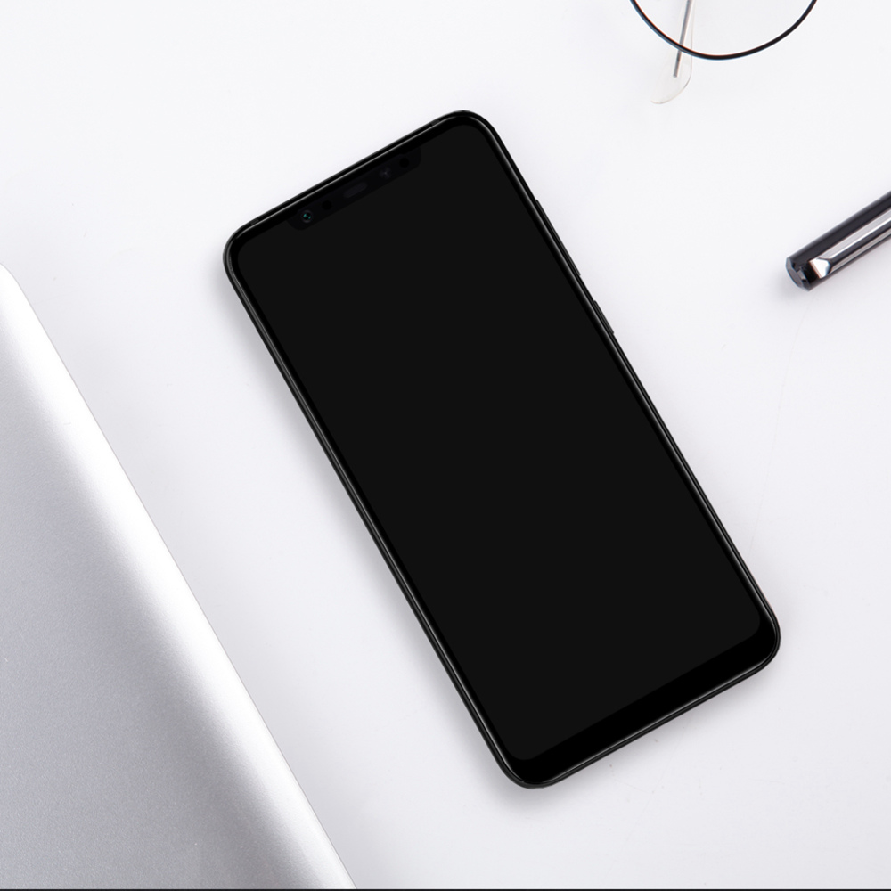 NILLKIN 3D CP+MAX Tempered Glass Film For Xiaomi Mi8 Explosion-proof Screen Protector - Black + Transparent