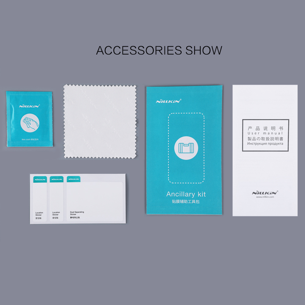 NILLKIN 3D CP+MAX Explosion-proof Tempered Glass Film For Oneplus 6 - Black