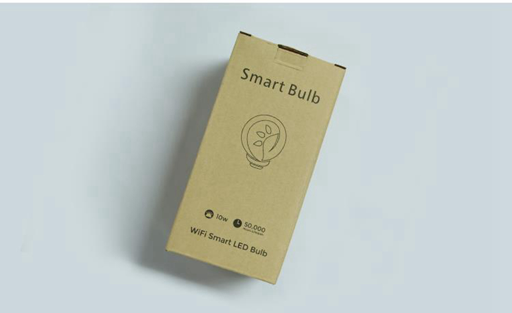 Geekbes WiFi Smart Bulb 10W E27 16 million Color Wifi Wireless Control - White