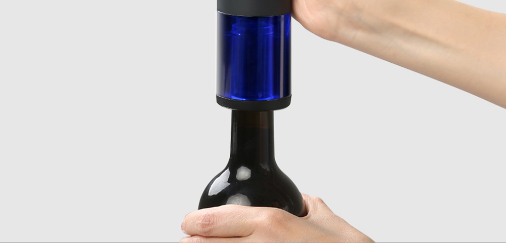 Xiaomi HuoHou Wine Electric Bottle Opener Six Seconds Open Bottle - Black